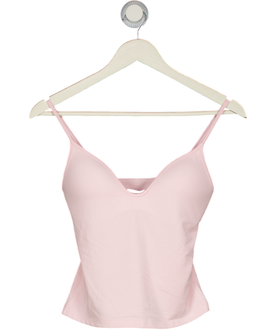 WHITE FOX Baby Pink Cupped Detail Cami Top UK M