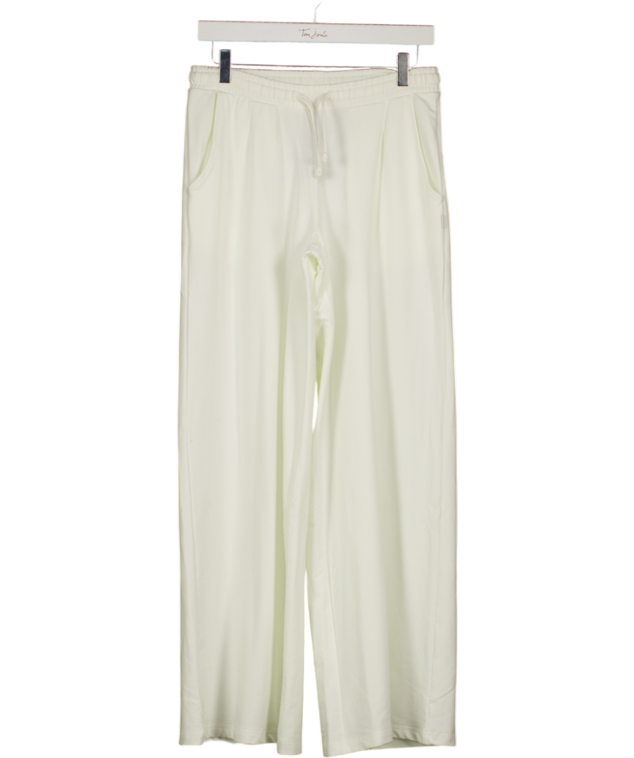 Gym shark Cream Lightweight Wide Leg Pant Short UK XS