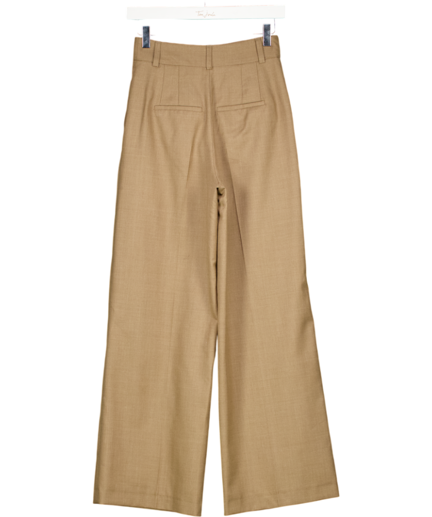 Rosae paris Brown The Ultimate Timeless Tailored Pants UK 6