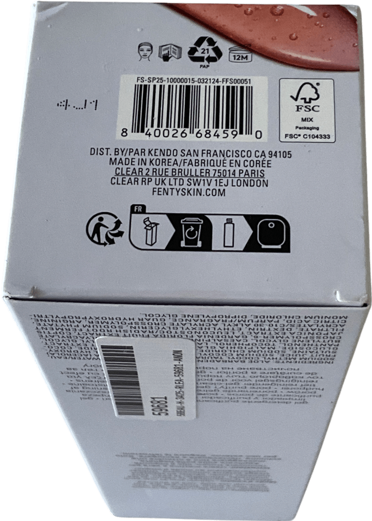 Fenty Cherry Dub Pore Purify’r Gel Cleanser 190ml - Reliked