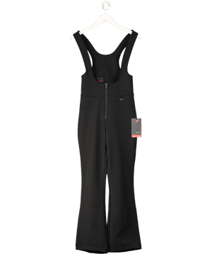 Fera Black Chamonix Stretch Bib Jumpsuit UK 6