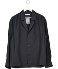 ZARA Black Oversized Linen Shirt UK S