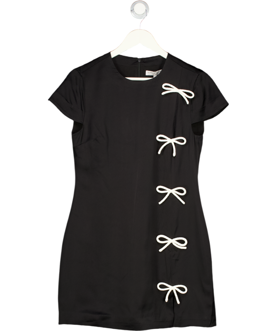 Sinead Keary Black The Clodagh" - Bow Dress (black) UK 6