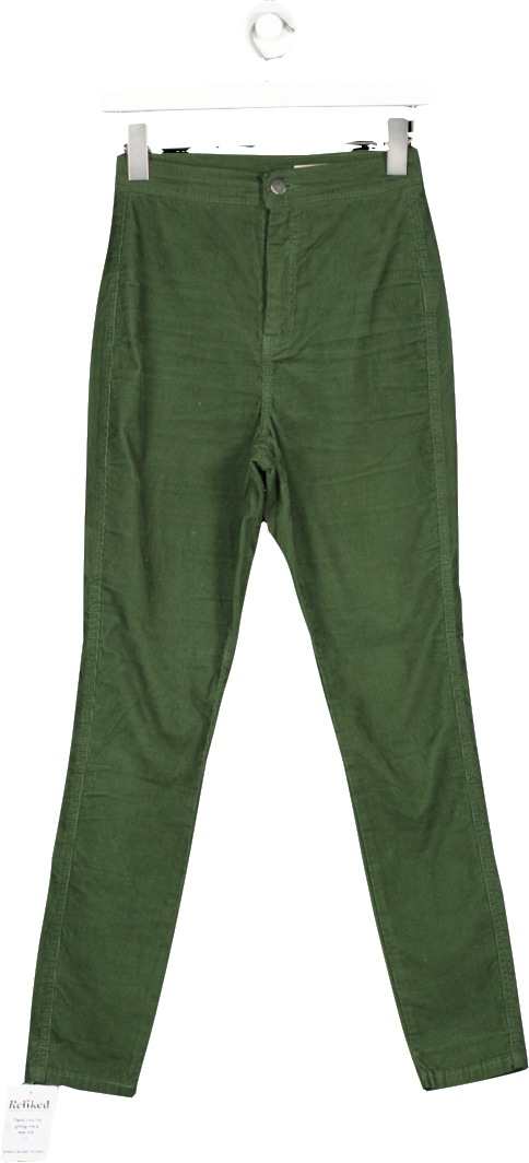 ASOS Green Skinny Corduroy Jeans W26