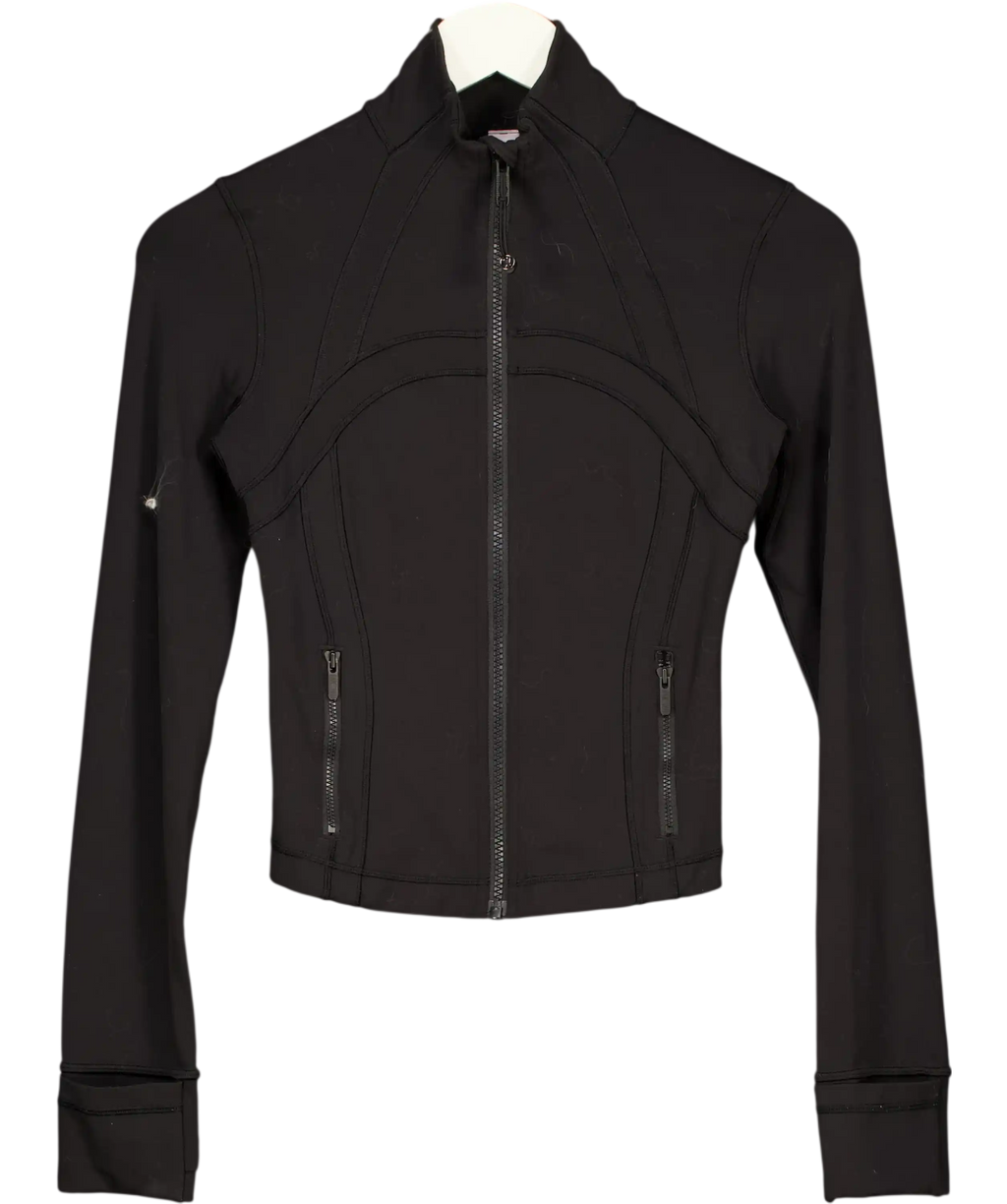 Lululemon Black Define Jacket Nulu UK 8