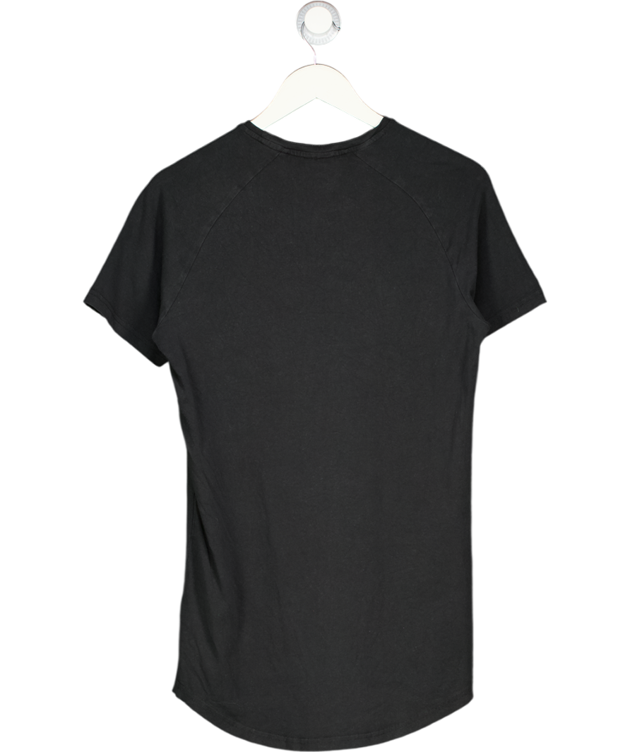 gymshark Black Logo T-shirt UK S