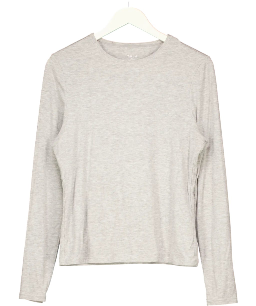 TALA Grey Long Sleeve Top UK XL