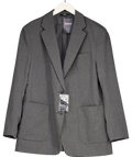 UNIQLO : C Charcoal Grey Single Breasted Blazer UK L