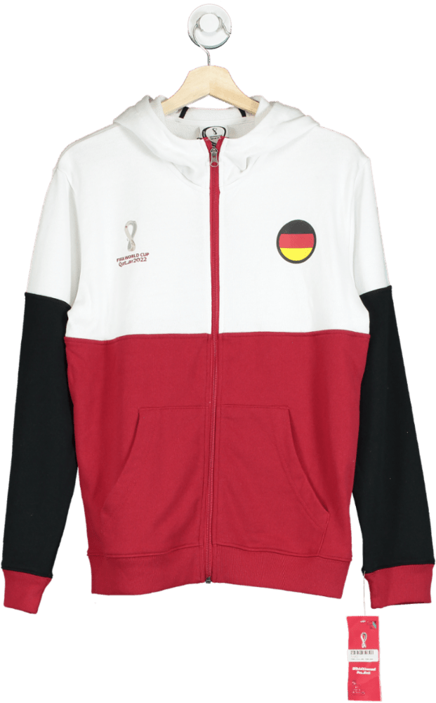 FIFA Red/White/Black Germany Qatar 2022 Official Licensed Product Hoodie UK XL - Reliked