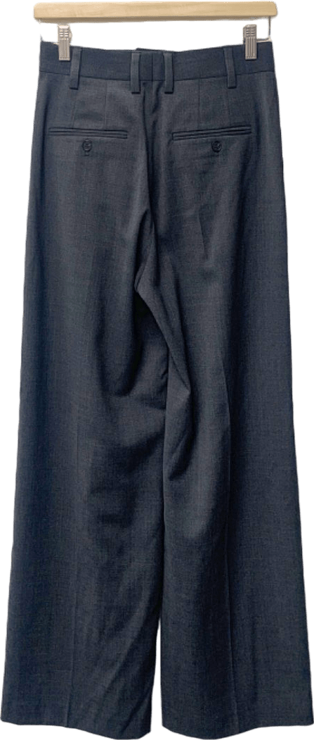 Filippa K Grey Wool Dress Trousers 34 - Reliked