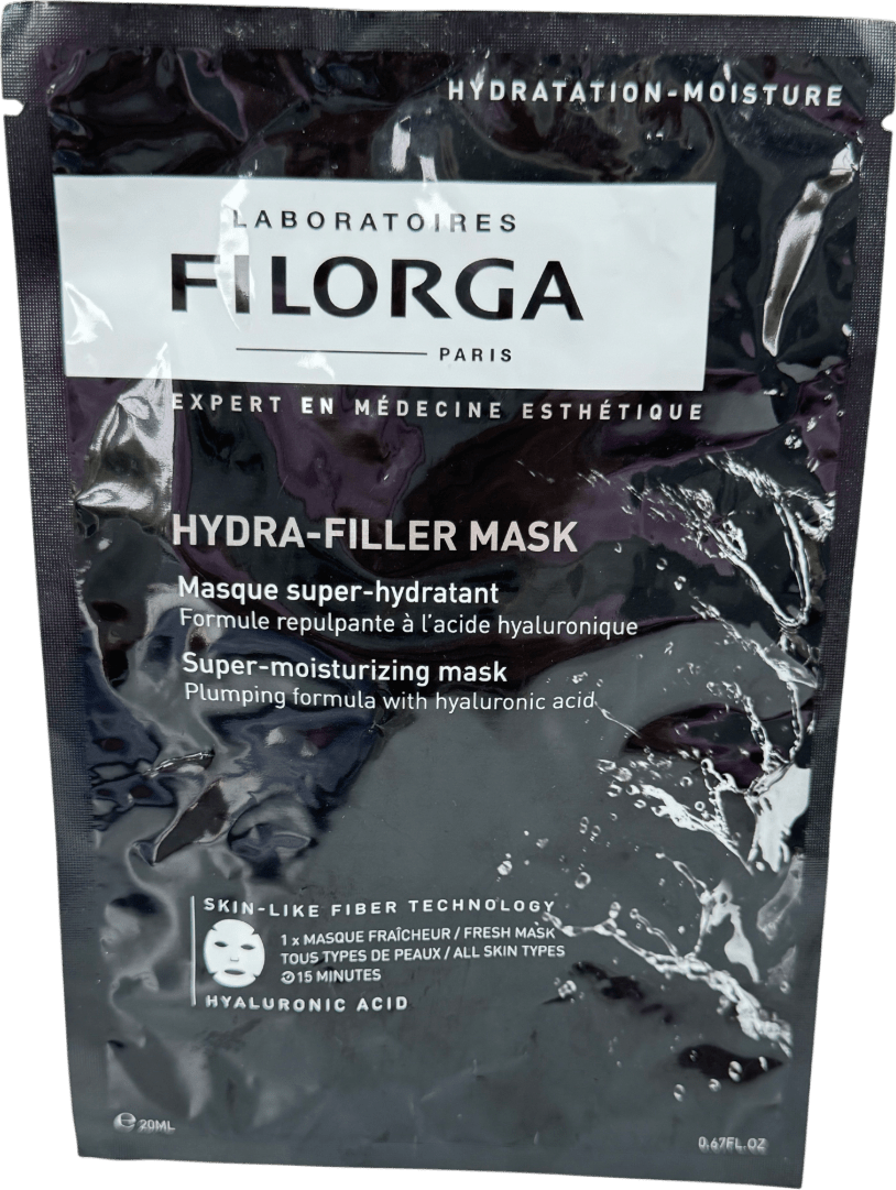 Fillorga Hydra - filler Mask Hyaluronic Acid Moisturising Sheet Mask - 1 Mask x 1 - Reliked