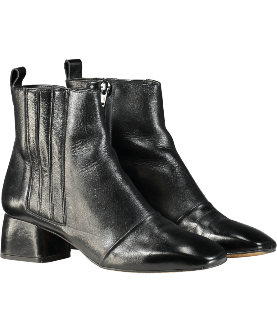 Finery London Black Ankle Boots UK 6 EU 39 👠 - Reliked