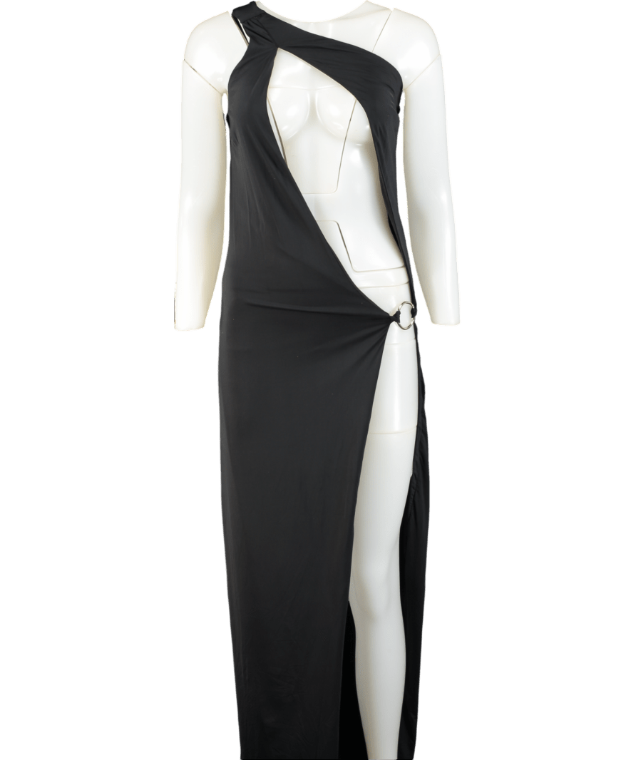 Finesse Black Dorian Cut Out Dress UK XS - Reliked