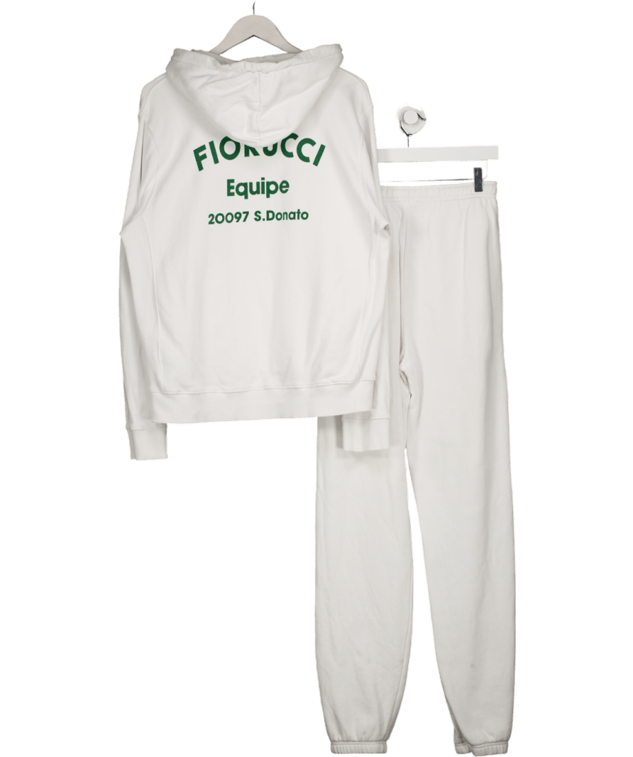 FIORUCCI White 2 - piece Hoodie (uk Xl) And Joggers UK S - Reliked