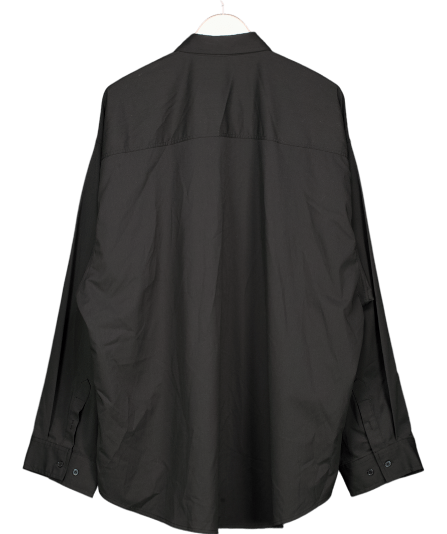 Fleur Black Shirt UK L/XL - Reliked