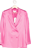 Fleur du Mal Pink Silk Blazer Size SZ2 UK XS/S - Reliked