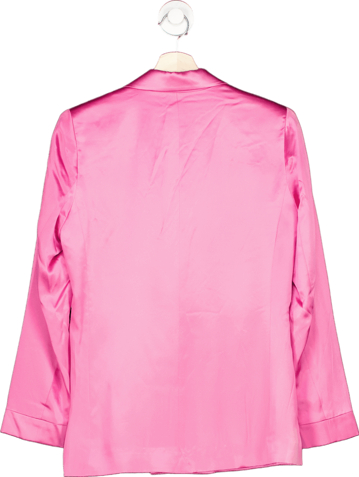 Fleur du Mal Pink Silk Blazer Size SZ2 UK XS/S - Reliked
