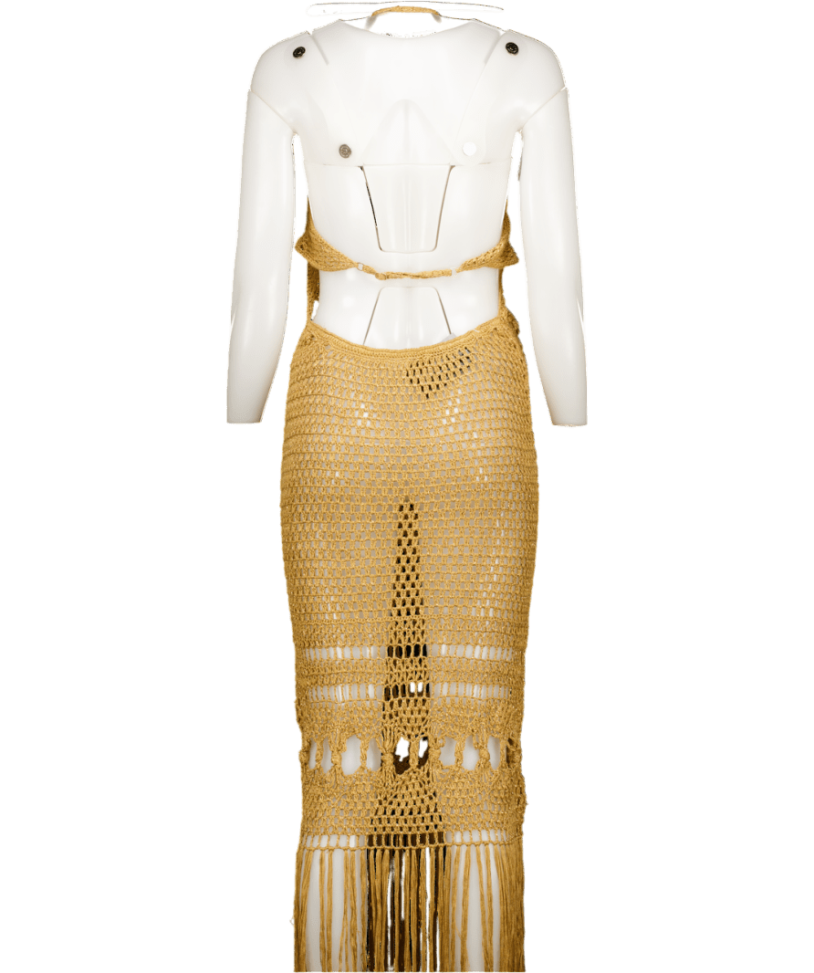 Flook The Label Metallic Kiara Dress UK M - Reliked Flook The Label Metallic Kiara Dress UK M - Reliked