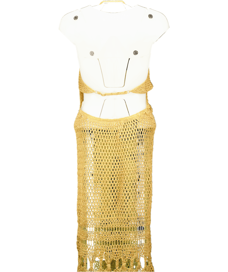 Flook The Label Metallic Kiara Dress UK M - Reliked