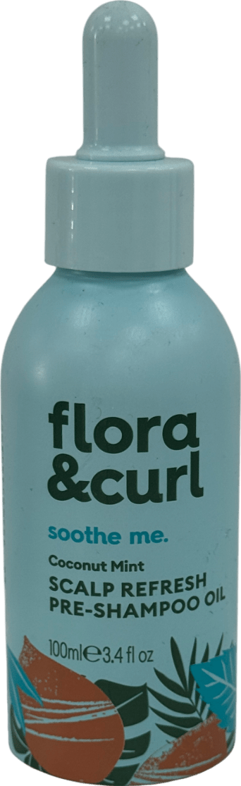 FLORA&CURL Coconut Mint Scalp Refresh Pre - shampoo Oil 100ML - Reliked
