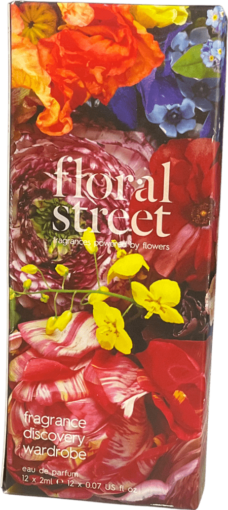 FLORAL STREET Fragrance Discovery Wardrobe Powered By Flowers 12x2ml - Reliked
