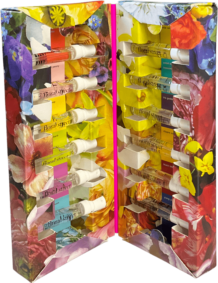 FLORAL STREET Fragrance Discovery Wardrobe Powered By Flowers 12x2ml - Reliked