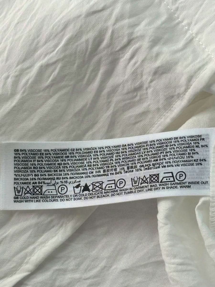 Forever New Porcelain Kelsey Long Sleeve Shirt UK 12 - Reliked