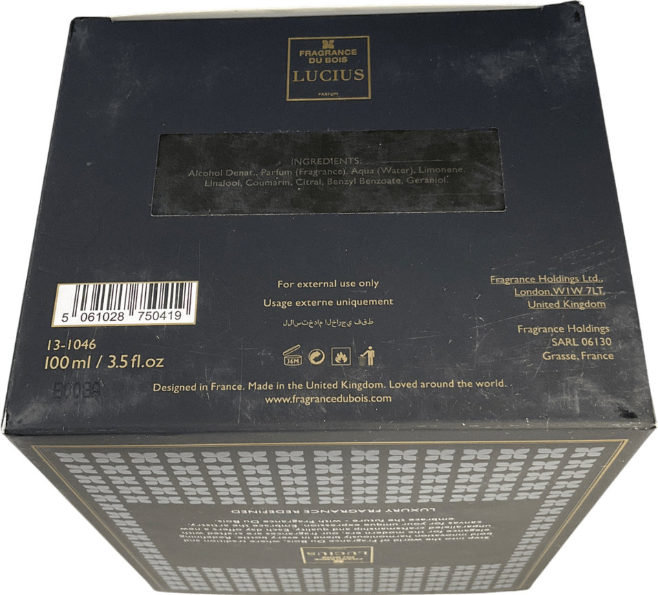 Fragrance Du Bois Lucius Parfum 100ml - Reliked