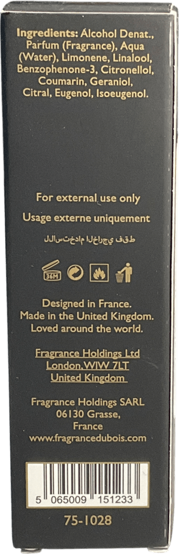 Fragrance Du Bois Travel Size Solstis 7.5ml - Reliked