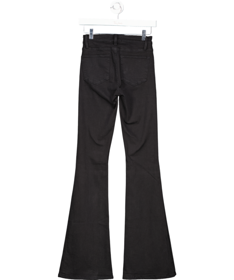 FRAME Black Le High Flare High - rise Flare - leg Stretch - denim Jeans W25 - Reliked