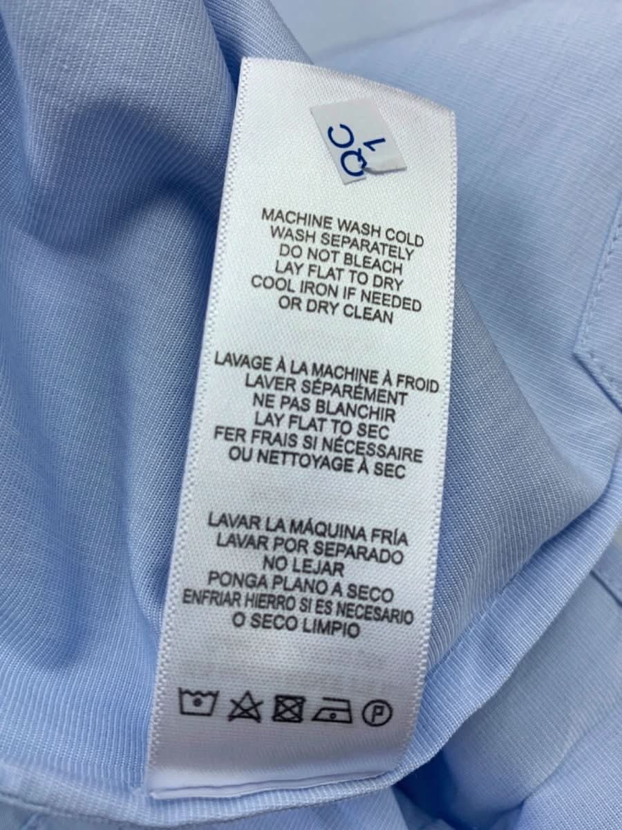 Frame Light Blue Lindsay Top UK M - Reliked