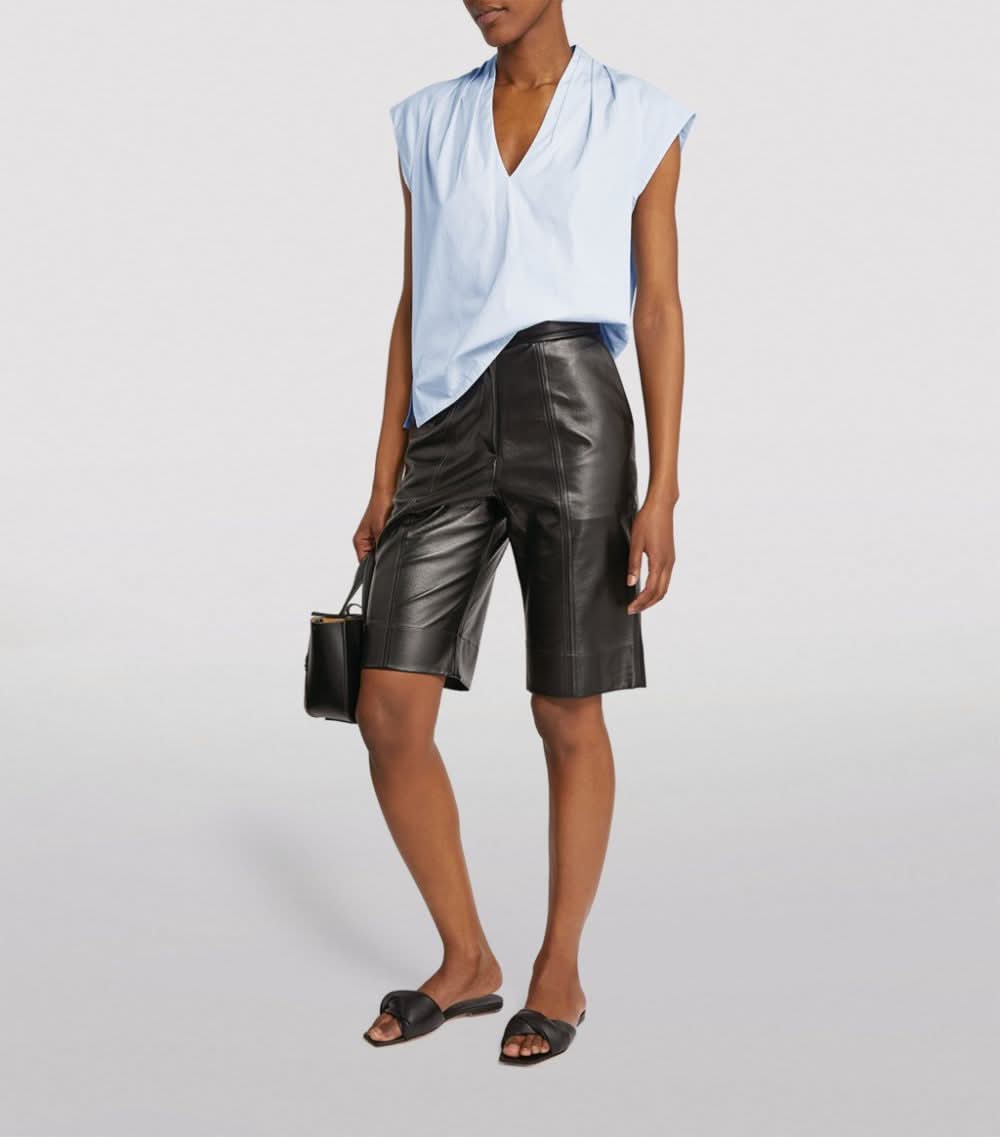 Frame Light Blue Lindsay Top UK M - Reliked