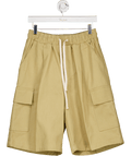 FRANKIE SHOP Beige Dunwich Denim Bermuda Shorts UK S - Reliked