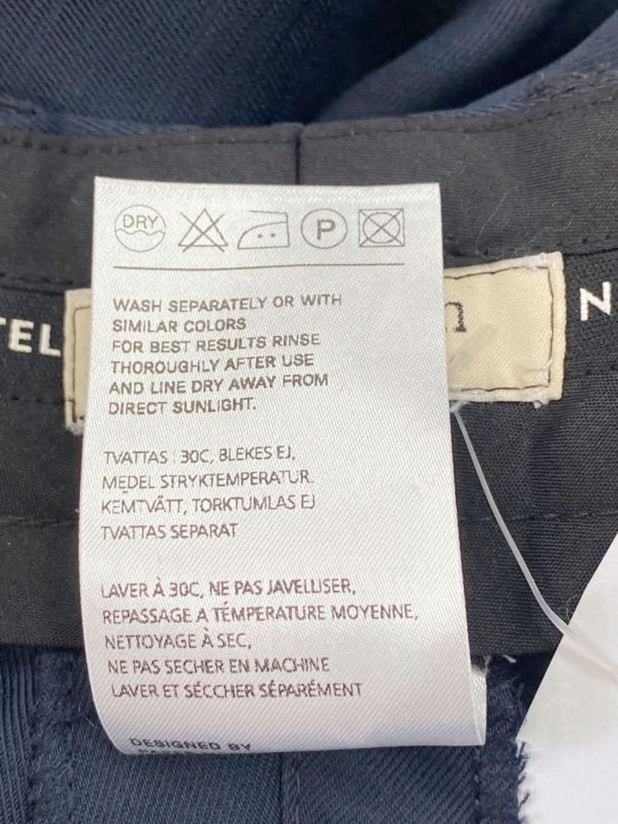 FRANKIE SHOP Papèr Moon SEOUL Navy Wide Leg Trousers Size UK S - Reliked