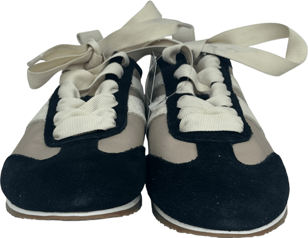 Free People Beige Aces Tennis Shoes UK 6 EU 39 👠 - Reliked