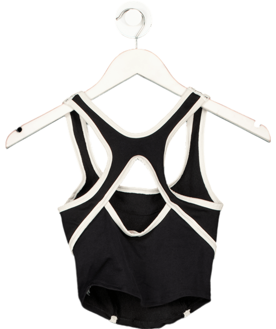 Free People Black Cross Bar Cami UK XS/S - Reliked