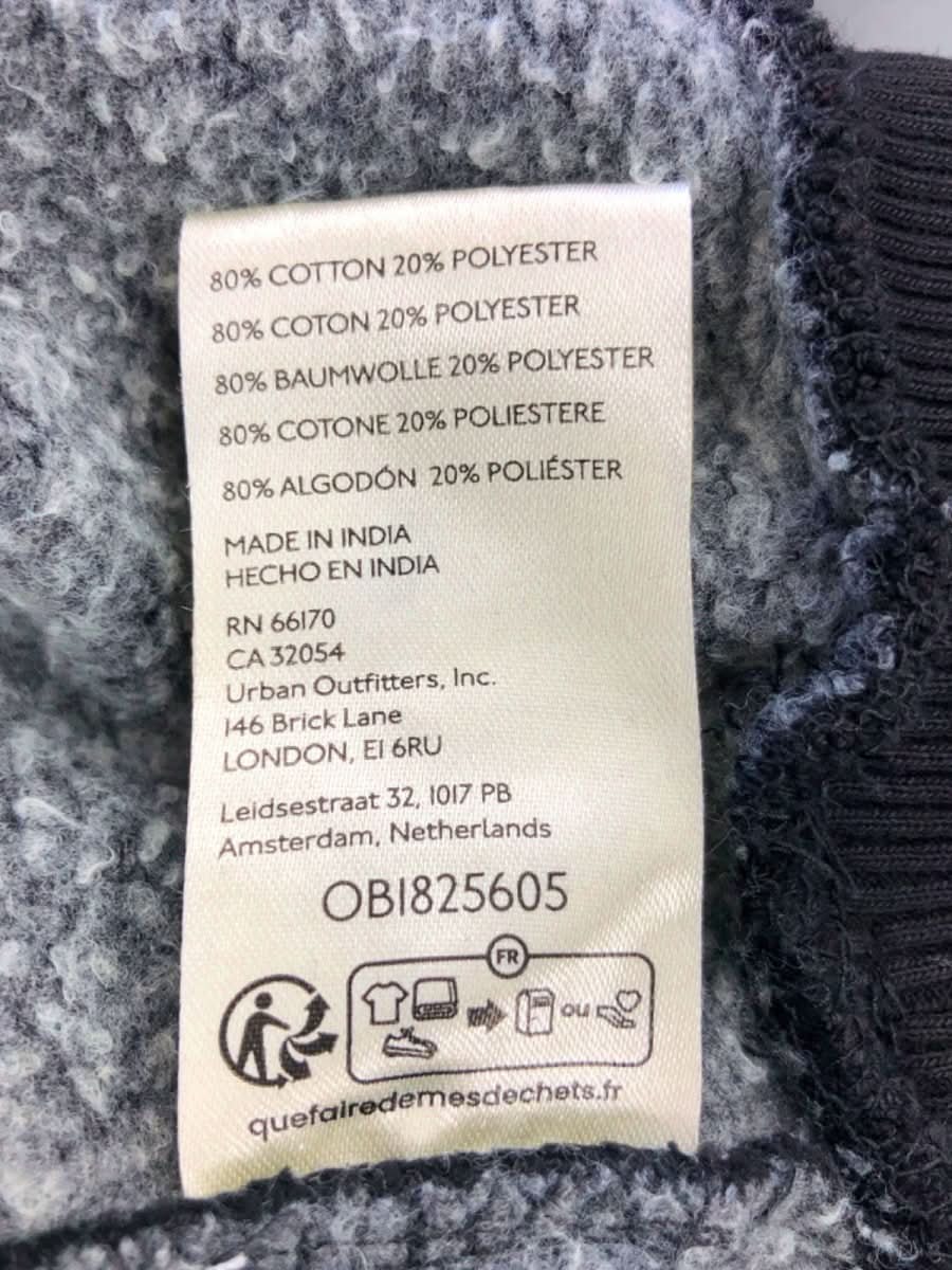 Free People Black Nashville Embellished Sweatshirt UK L/XL - Reliked