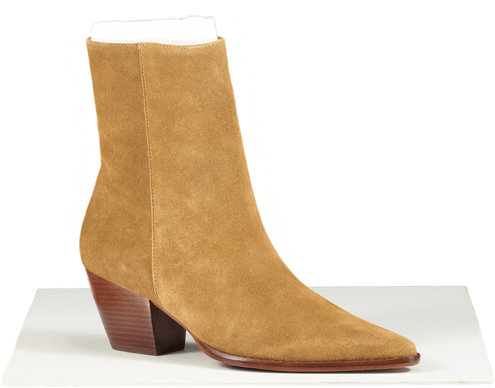 Free People Fawn Suede Caty Boots US 8M UK 6 - Reliked