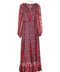 Free People Multicoloured Happy Feelings Midi Dress UK M - Reliked