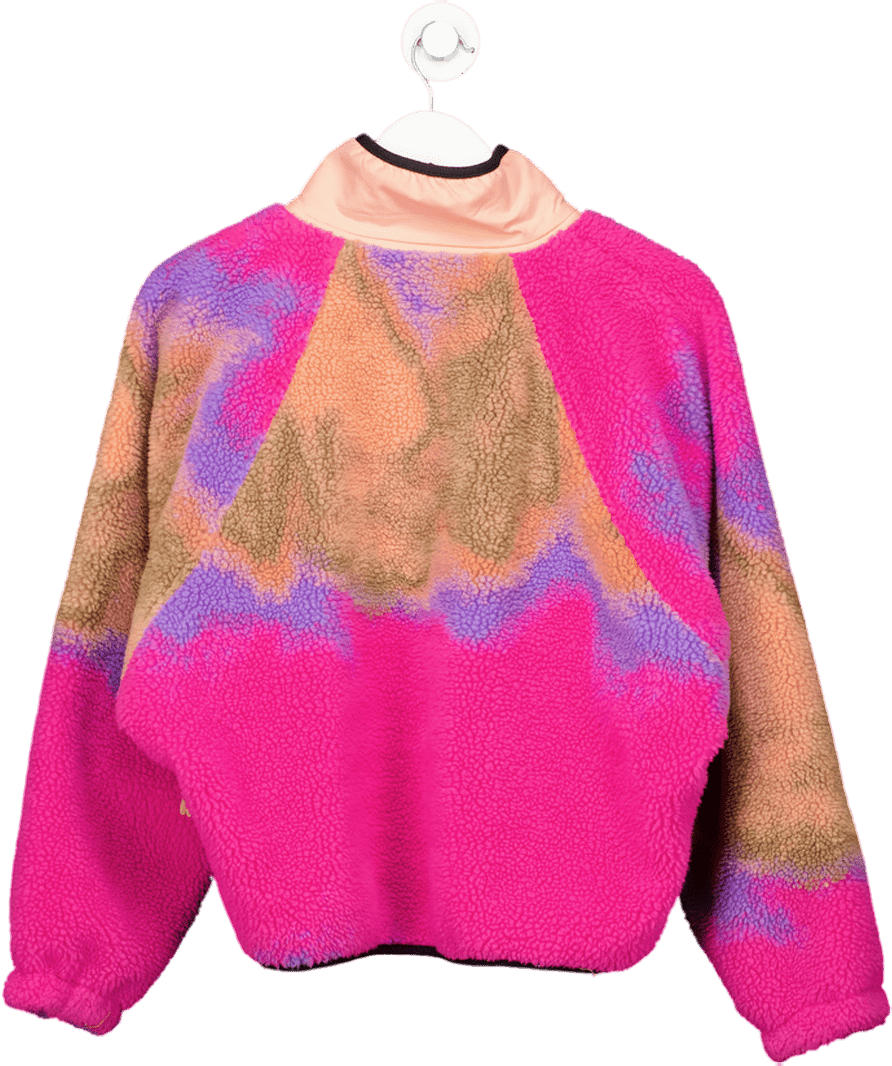 Free People Multicoloured Hit The Slopes Pull Over Jacket UK S - Reliked