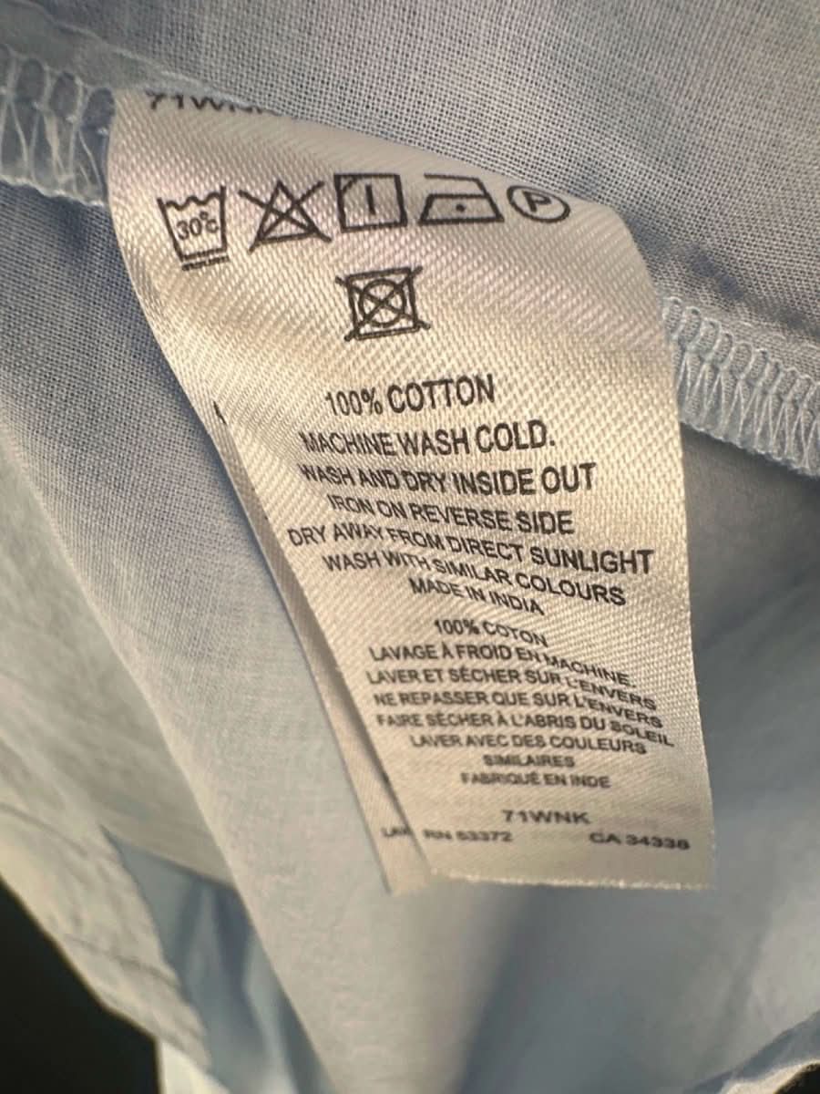 French Connection Blue Ombre Midi Dress UK 12 - Reliked