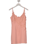 French Connection Pink Antalaya Darcie Crepe Dress UK 6 - Reliked