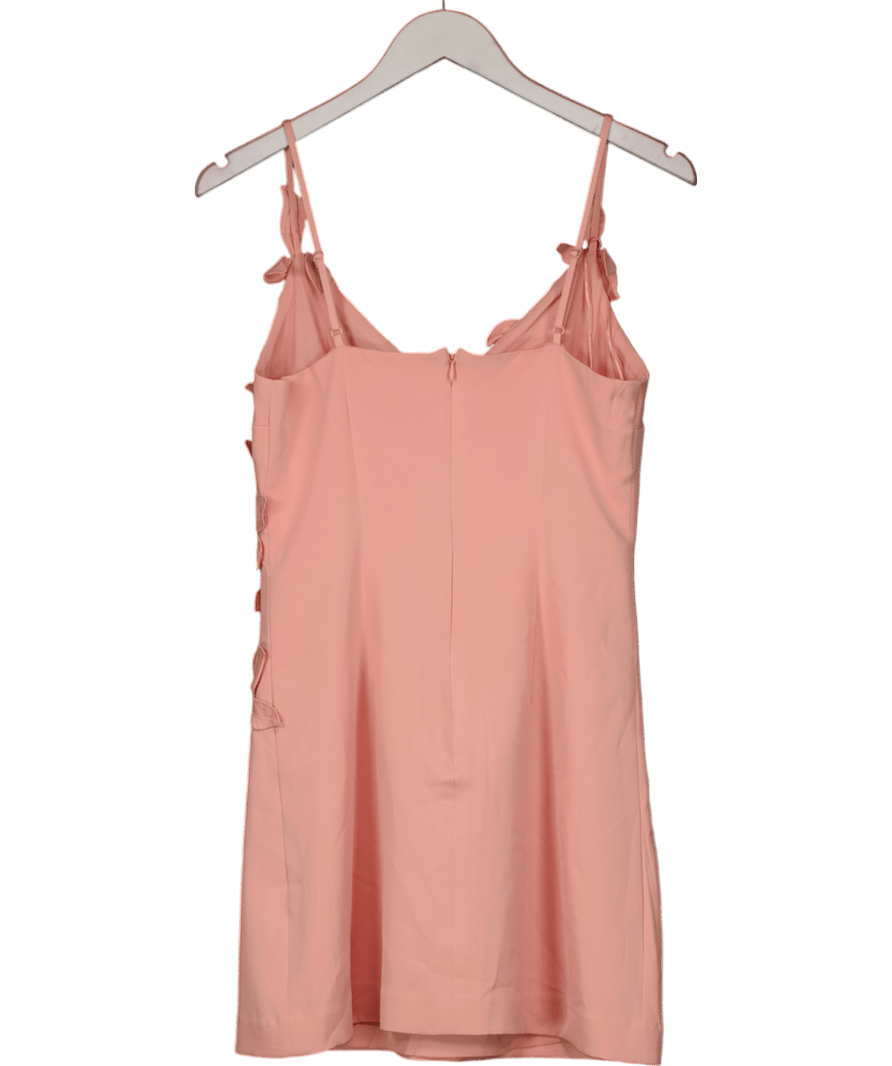 French Connection Pink Antalaya Darcie Crepe Dress UK 6 - Reliked