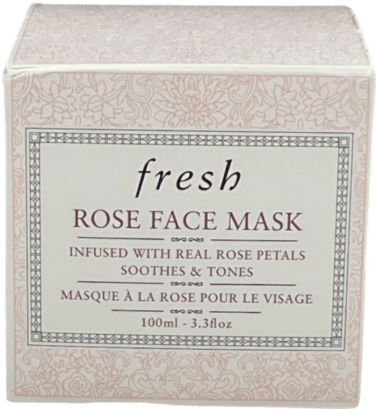 fresh Rose Face Mask Rose 100ml - Reliked