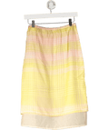 Front Row Shop Yellow Daffodil Layer Pencil Skirt UK S - Reliked