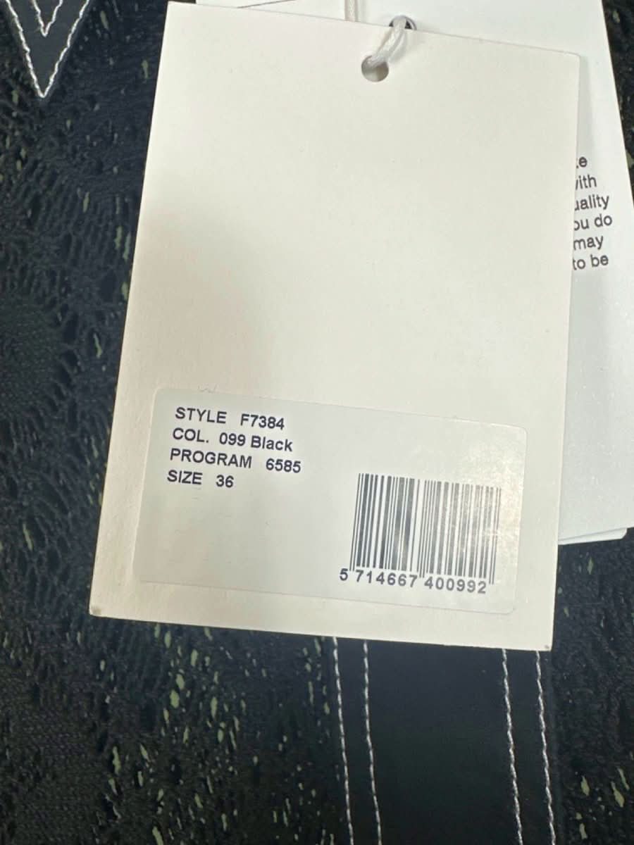 GANNI Black Lace Shirt Size 36 UK 8 - Reliked