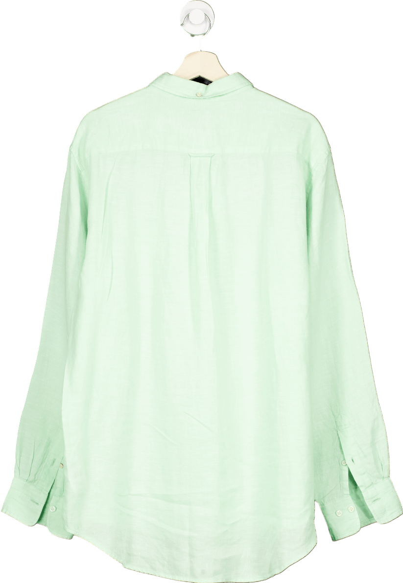 GANT Absinthe Green The Linen Shirt Regular XL - Reliked
