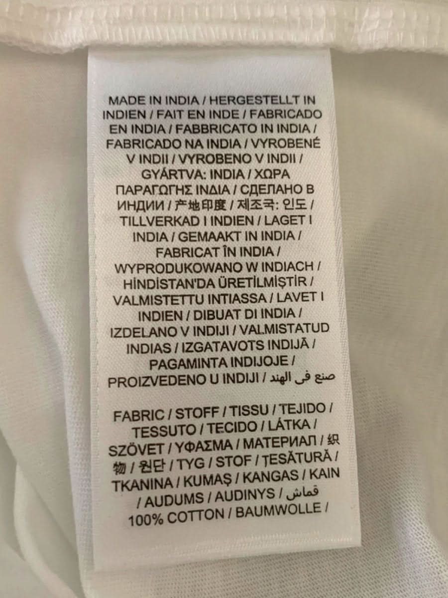 GANT White Embroidered Logo SS T-Shirt SIZE XL - Reliked