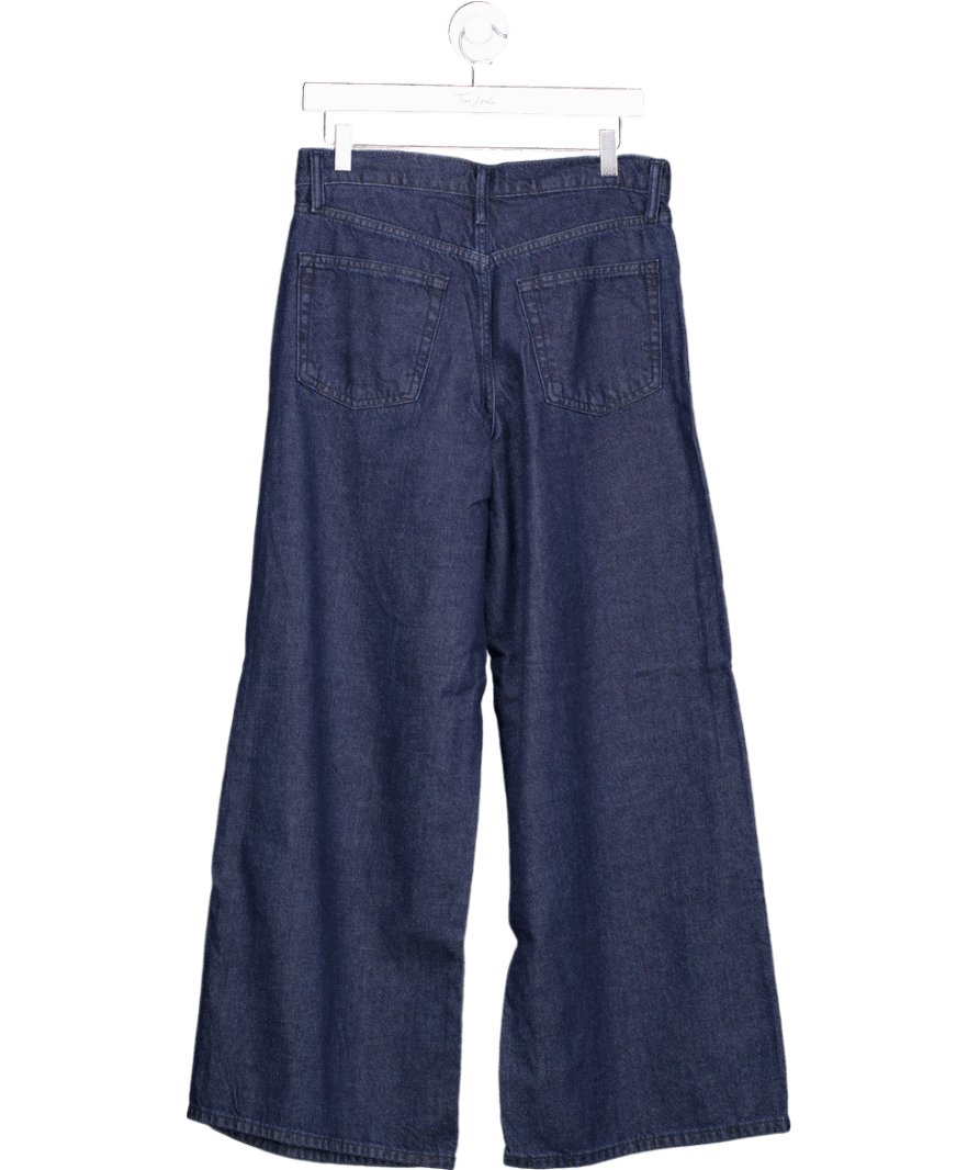 GAP Dark Blue Mid Rise Ultrasoft Baggy Jeans W27 - Reliked