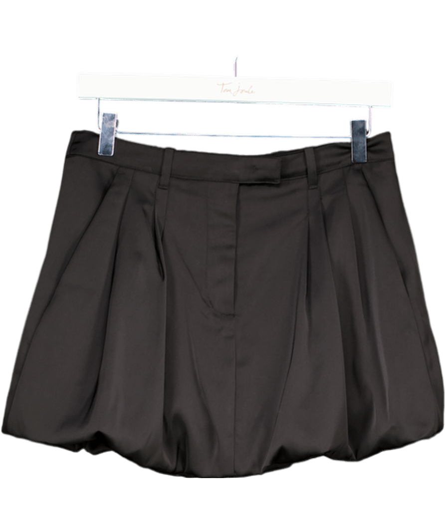 GAP Studio X Zac Posen Satin Bubble Mini Skort - Mini Skirt - True Black UK 10 - Reliked